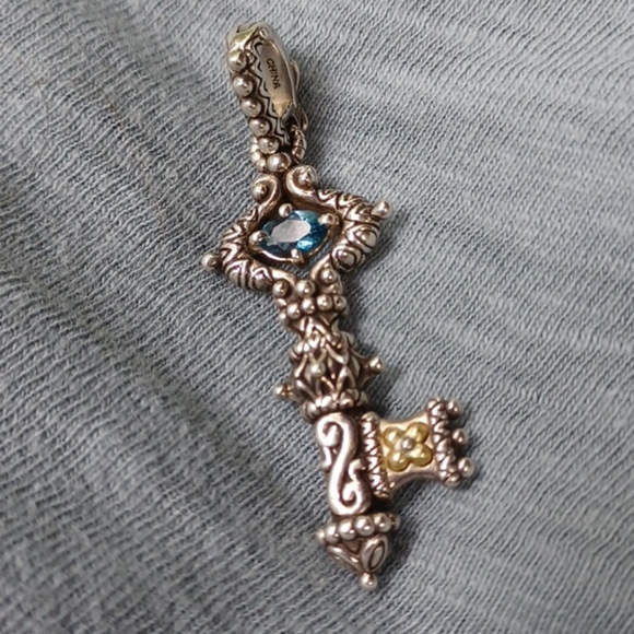 Barbara Bixby Jewelry - Barbara Bixby 925 & 18k yg key enhancer.